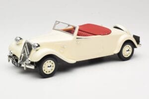 Citroen Traction Avant 11B Kabriolets Krēmkrāsas Norev 1:18 181440 Metāls