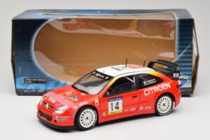 Citroen Xsara T4 WRC #14 P. Bugalski / J-P. Chiaroni WRC 2001 Solido 1:18 9021 Metāls — attēls 8 no 8