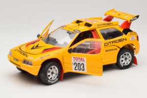 Citroen ZX Rallye Raid #203 1992 Solido 1:18 9003-N1 Metāls — attēls 2 no 8
