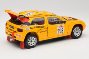 Citroen ZX Rallye Raid #203 1992 Solido 1:18 9003-N1 Metāls — attēls 3 no 8
