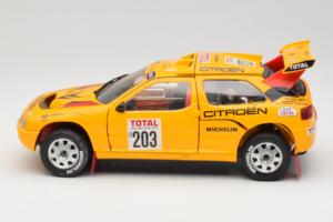 Citroen ZX Rallye Raid #203 1992 Solido 1:18 9003-N1 Metāls — attēls 4 no 8