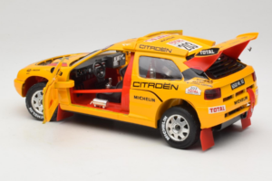 Citroen ZX Rallye Raid #203 1992 Solido 1:18 9003-N1 Metāls — attēls 5 no 8