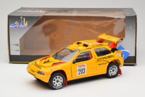 Citroen ZX Rallye Raid #203 1992 Solido 1:18 9003-N1 Metāls — attēls 8 no 8