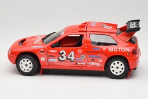 Citroen ZX Rallye #34 Rally 1992 Solido 1:18 9003 Metāls — attēls 4 no 8