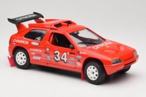 Citroen ZX Rallye #34 Rally 1992 Solido 1:18 9003 Metāls — attēls 6 no 8