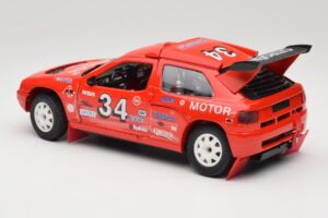 Citroen ZX Rallye #34 Rally 1992 Solido 1:18 9003 Metāls — attēls 7 no 8