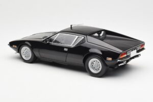 De Tomaso Pantera Melns Kyosho 1:18 08851BK Metāls — attēls 7 no 8