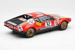 De Tomaso Pantera #32 Jaquemin / Deprez 24 Hours of Le Mans 1972 Kyosho 1:18 08855B Metāls — attēls 3 no 8