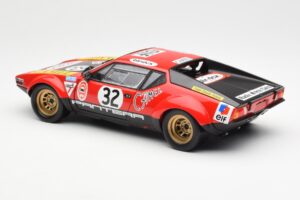 De Tomaso Pantera #32 Jaquemin / Deprez 24 Hours of Le Mans 1972 Kyosho 1:18 08855B Metāls — attēls 6 no 8