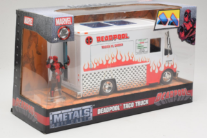 Deadpool Taco Truck Metals Diecast 1:24 99730 Metāls — attēls 2 no 3