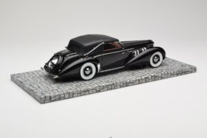Delage D8-120 Kabriolets Melns Minichamps 1:18 107115131 Metāls — attēls 2 no 6