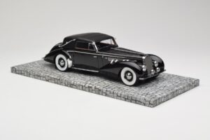Delage D8-120 Kabriolets Melns Minichamps 1:18 107115131 Metāls — attēls 4 no 6