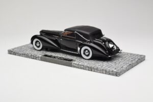 Delage D8-120 Kabriolets Melns Minichamps 1:18 107115131 Metāls — attēls 5 no 6