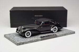 Delage D8-120 Kabriolets Melns Minichamps 1:18 107115131 Metāls — attēls 6 no 6