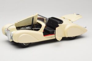 Delahaye Kabriolets Krēmkrāsas Guiloy 1:18 68580 Metāls — attēls 2 no 8