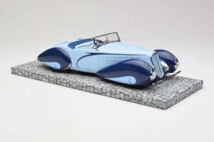 Delahaye Type 135-M Kabriolets Mullin Museum Minichamps 1:18 107116160 Metāls — attēls 6 no 6