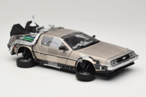 DeLorean DMC-12 Back to the Future Time Machine Sun Star 1:18 2710 Metāls — attēls 4 no 6
