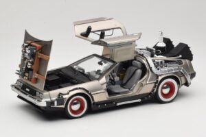 DeLorean DMC-12 Back to the Future Part III Sun Star 1:18 2712 Metāls — attēls 2 no 8