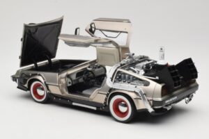 DeLorean DMC-12 Back to the Future Part III Sun Star 1:18 2712 Metāls — attēls 5 no 8