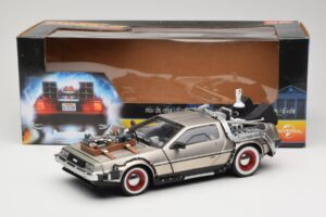 DeLorean DMC-12 Back to the Future Part III Sun Star 1:18 2712 Metāls — attēls 8 no 8
