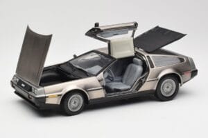DeLorean DMC-12 LK Sudrabs Sun Star 1:18 2701 Metāls — attēls 2 no 8