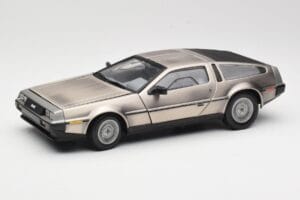 DeLorean DMC-12 LK Sudrabs Sun Star 1:18 2701 Metāls