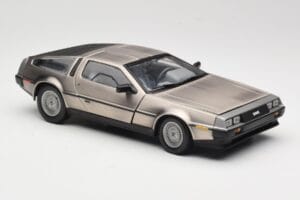 DeLorean DMC-12 LK Sudrabs Sun Star 1:18 2701 Metāls — attēls 6 no 8