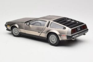 DeLorean DMC-12 LK Sudrabs Sun Star 1:18 2701 Metāls — attēls 7 no 8