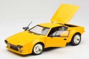 De Tomaso Pantera Dzeltens Hot Wheels 1:18 27809 Metāls — attēls 2 no 8