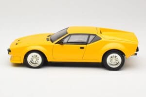 De Tomaso Pantera Dzeltens Hot Wheels 1:18 27809 Metāls — attēls 4 no 8