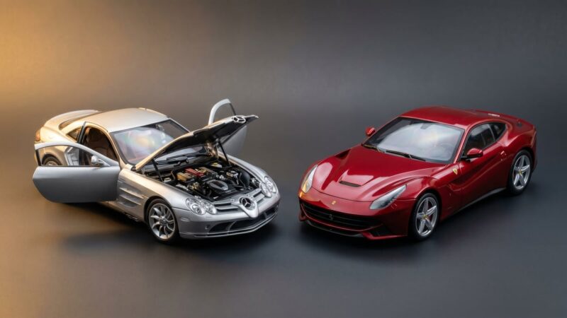 Diecast vai sveķi: kuru modeli izvēlēties kolekcijai?