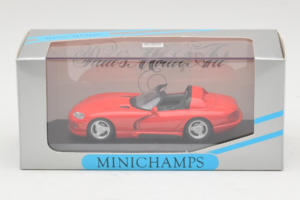 Dodge Viper RT/10 Kabriolets Sarkans Minichamps 1:43 430144032 Metāls — attēls 4 no 4