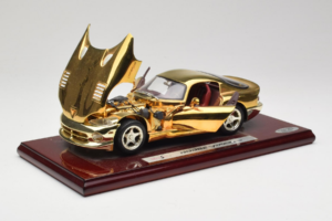 Dodge Viper GTS Gold Plated 23K Maisto 1:18 GP001 Metāls — attēls 2 no 8
