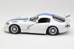 Dodge Viper GTS-R GT2 Balts 1997 Maisto 1:18 50316 Metāls — attēls 4 no 8