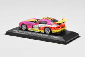 Dodge Viper GTS-R #46 Seiler / Brun / Messley 24 Hours of Daytona 2000 Minichamps 1:43 430001446 Metāls — attēls 3 no 4