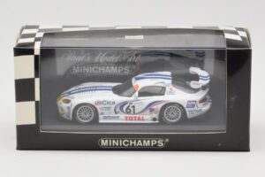 Dodge Viper GTS-R #61 Team Oreca S. Ayari / P. Gache 24 Hours of Le Mans 1997 Minichamps 1:43 430971461 Metāls — attēls 4 no 4