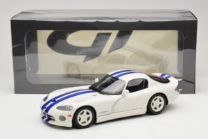 Dodge Viper GTS Stone White GT Spirit 1:18 GT940 Sveķi — attēls 6 no 6