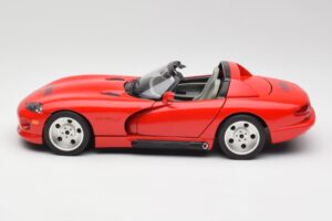 Dodge Viper RT/10 Sarkans Ierobežots Izdevums Bburago 1:18 3025 Metāls — attēls 4 no 8