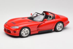 Dodge Viper RT/10 Sarkans Ierobežots Izdevums Bburago 1:18 3025 Metāls