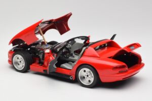 Dodge Viper RT/10 Sarkans Ierobežots Izdevums Bburago 1:18 3025 Metāls — attēls 5 no 8