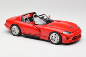 Dodge Viper RT/10 Sarkans Ierobežots Izdevums Bburago 1:18 3025 Metāls — attēls 6 no 8