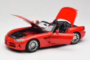 Dodge Viper SRT-10 Sarkans Bburago 1:18 3325 Metāls — attēls 2 no 8