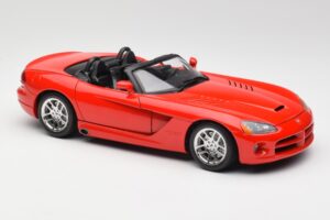 Dodge Viper SRT-10 Sarkans Bburago 1:18 3325 Metāls — attēls 6 no 8