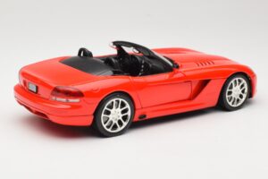 Dodge Viper SRT-10 Roadster Sarkans Hot Wheels 1:18 53836 Metāls — attēls 3 no 8