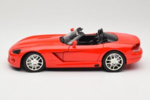 Dodge Viper SRT-10 Roadster Sarkans Hot Wheels 1:18 53836 Metāls — attēls 4 no 8