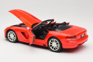 Dodge Viper SRT-10 Roadster Sarkans Hot Wheels 1:18 53836 Metāls — attēls 5 no 8