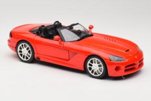 Dodge Viper SRT-10 Roadster Sarkans Hot Wheels 1:18 53836 Metāls — attēls 6 no 8