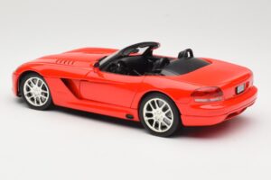 Dodge Viper SRT-10 Roadster Sarkans Hot Wheels 1:18 53836 Metāls — attēls 7 no 8