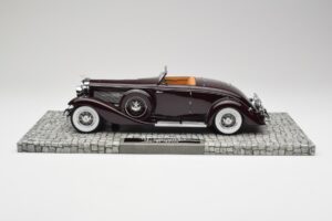 Duesenberg SJN Convertible Coupe Bordo Minichamps 1:18 107150331 Metāls — attēls 3 no 6