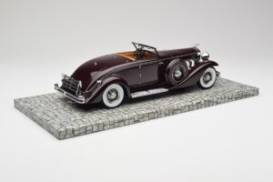 Duesenberg SJN Convertible Coupe Bordo Minichamps 1:18 107150331 Metāls — attēls 5 no 6